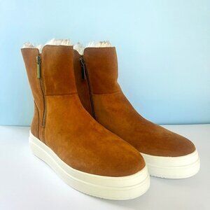 J Slide Tristan Suede Boot Tan size 8.5